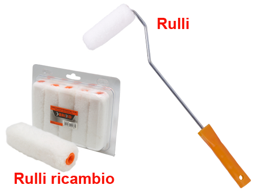 RULLI SINTETICI BRIXO CM.10 X RADIATORI (cartone 12 PZ)