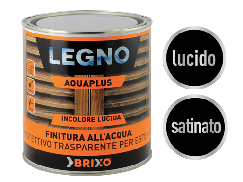 FINITURA BRIXO AQUAPLUS LT.0,750 INC.SAT. (cartone 6 PZ)