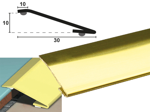 PROTERM SCIVOLO OTT.LUC.2700X30X10 -007A (cartone 5 PZ)