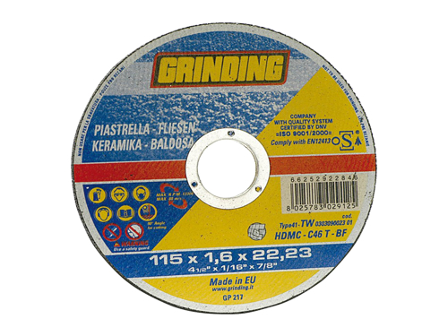 DISCHI GRINDING MARMO 115X1,6 (cartone 50 PZ)