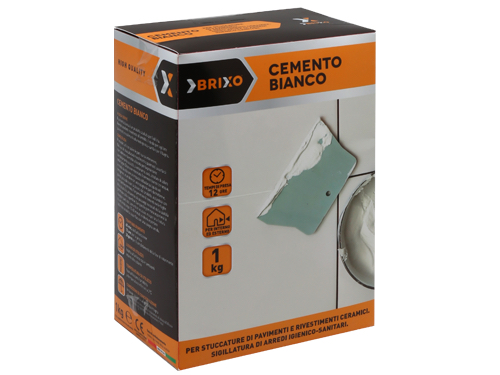 CEMENTO BRIXO BIANCO KG.1 (cartone 10 PZ)