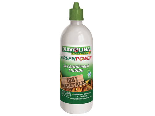 DIAVOLINA ACCENDIF.GREENPOWER ML.750 (cartone 12 PZ)