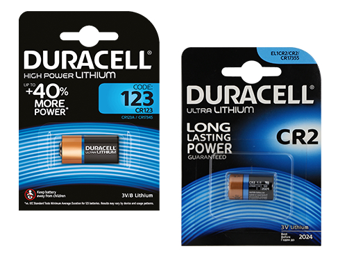 PILE DURACELL ULTRA PHOTO BL.1PZ.   -123 (cartone 10 BL)