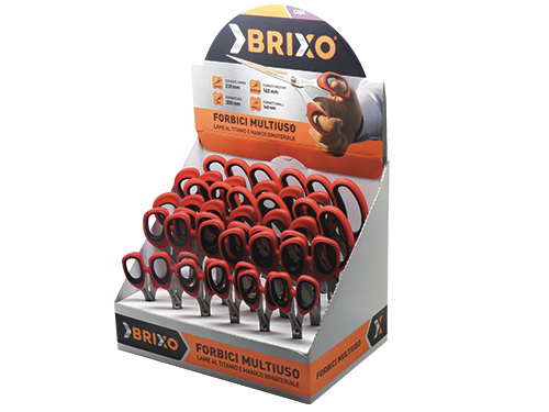 FORBICI MULTIUSO BRIXO MM230 (cartone 6 PZ)