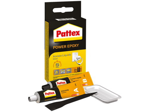 PATTEX ACCIAIO LIQUIDO GR.30 BL.-1659549 (cartone 6 PZ)