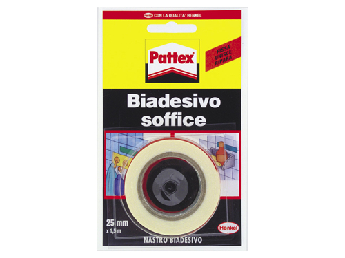 NASTRI PATTEX BIAD.SOFF.25X1,5 BL-715157 (cartone 12 PZ)