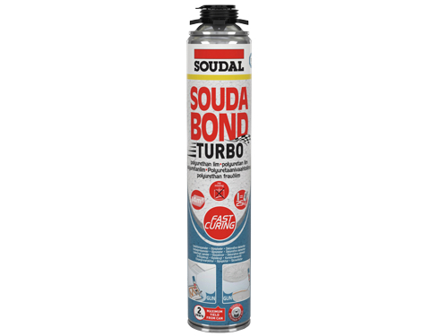 SCHIUME SOUDAL SOUDABOND TURBOGUN 750ML (cartone 12 PZ)