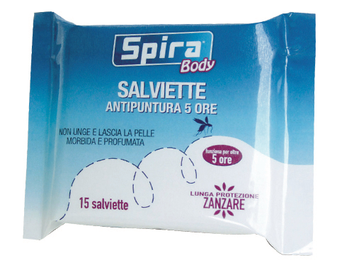 SALVIETTE ANTIPUNTURA SPIRA 15 PZ.-82474 (cartone 24 PZ)
