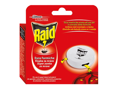 ESCHE PER FORMICHE RAID 1 PZ. (cartone 12 PZ)