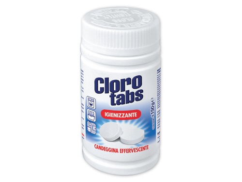 IGIENIZZANTE CLORO TABS PASTIGLIE GR.150 (cartone 10 PZ)