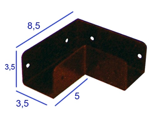 STAFFE ANGOLO X PANNELLI PATIO (CF.2 PZ)