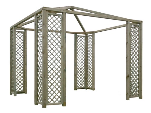 GAZEBO LASA IMPREGNATO 3X3