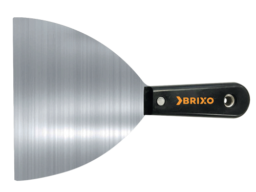 SPATOLE BRIXO INOX C/MANICO PLAST. CM8 (cartone 12 PZ)