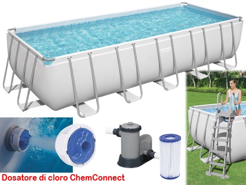 PISCINE POWER STEEL RET B/WAY 5611Z