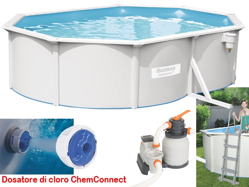 PISCINE HYDRIUM OVALE B/WAY 56586