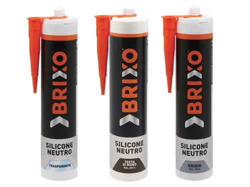 SILIC. BRIXO NEUTRO GRIGIO RAL7035 ML300 (cartone 12 PZ)