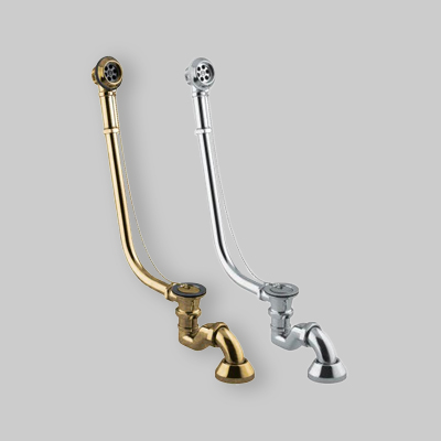 COLONNA PER VASCA EPOCA Cromo