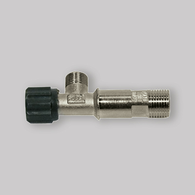 RUBINETTO IN OTTONE CON SUPPORTO PER SARA-ECO 1/2"