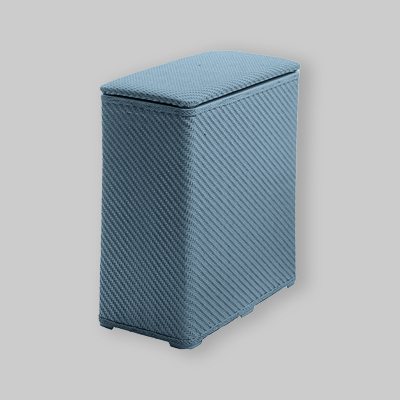 PORTABIANCHERIA A SCATOLA "AMBROGIO" Blu