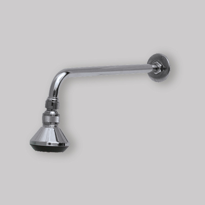 BRACCIO DOCCIA CON SOFFIONE SERIE "TEVERE" 1/2" - 30 cm