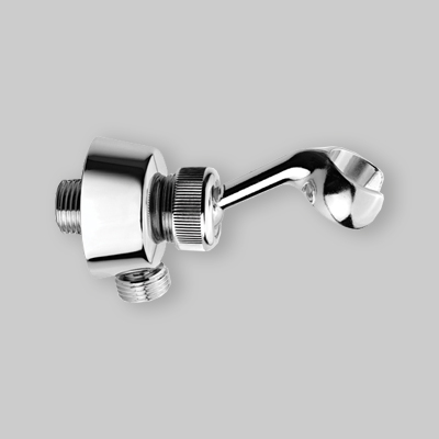 SUPPORTO DOCCIA CROMATO PER DUPLEX 1/2" - 1/2"