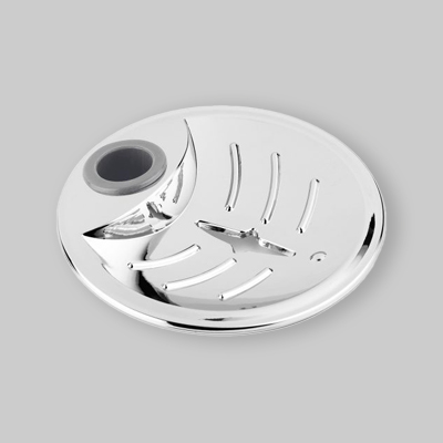 PORTASAPONE PER ASTA SALISCENDI Cromato Ø 25