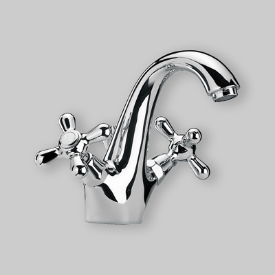 MONOBLOCCO LAVABO 'LIBERTY' Cromo