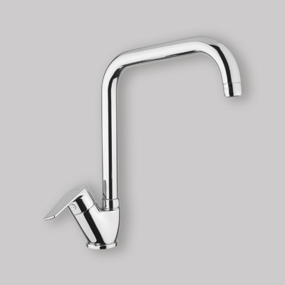 MISCELATORE LAVELLO KING MONOFORO CANNA ALTA Cromo