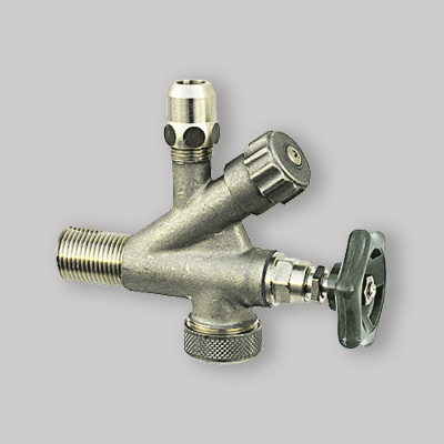 RUBINETTO COMBINATO SOTTOLAVABO E LAVATRICE Ø 10 3/4"x1/2"