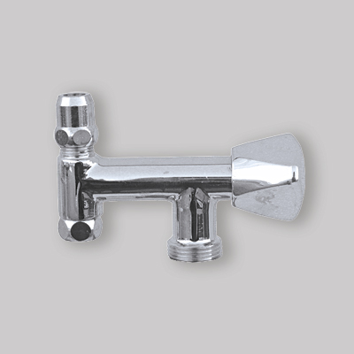 RUBINETTO DI DERIVAZIONE GIREVOLE PER LAVATRICE Ø 10 3/4"x1/2"