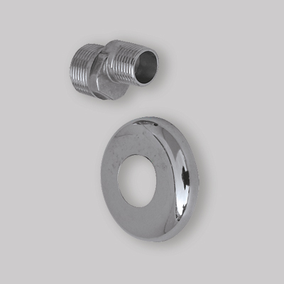 ECCENTRICO CON ROSONE 1/2"x3/4" cromo