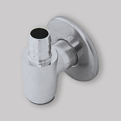 SIFONE LAVATRICE ESTERNO IN OTTONE Ø 32