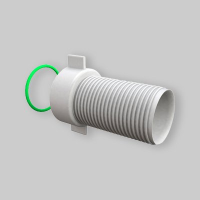 PROLUNGA FILETTATA 1" x 65 mm