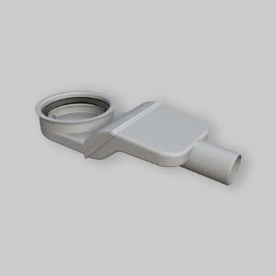 SIFONE SOGLIOLA PER "CANALISSIMA" Scarico Ø 50 mm