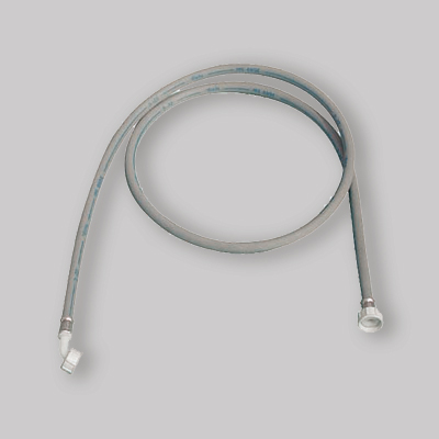 TUBO CARICO LAVATRICE PVC CON CURVA 3/4" cm 100