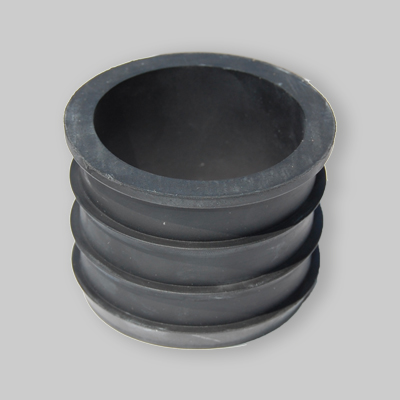 RIDUZIONE IN GOMMA NERA PER RACCORDO TUBI 75 X 63 -