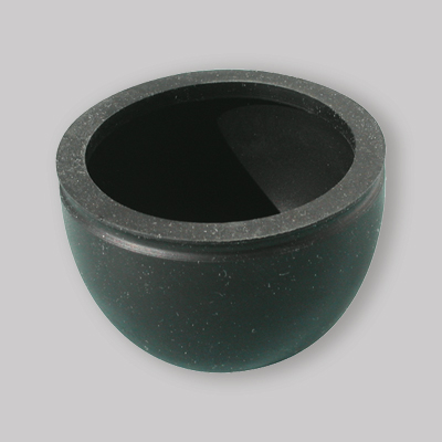 SFERA IN GOMMA NERA PER "SIAS" E "RAMO" Ø 62,5 H 47