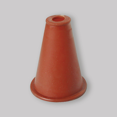 CONO IN GOMMA TRASPARENTE Per wc