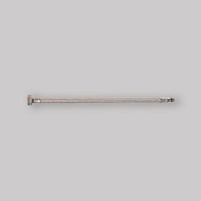 FLESSIBILE ACCIAIO INOX PER MONOCOMANDO CORTO F 1/2" x M 10 cm 50