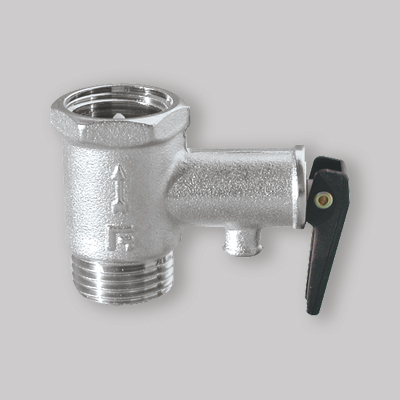 VALVOLA DI SICUREZZA CON LEVETTA 1/2" MF