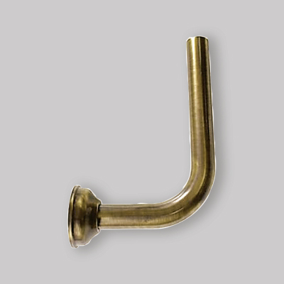 TUBO A 90° PER CASSETTA ALTA BRONZATO Ø 30 200x300