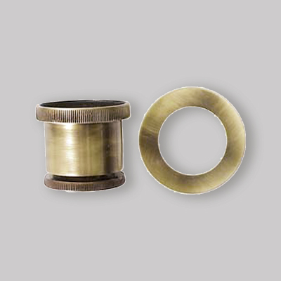 RACCORDO PER SIFONI 'CATIS' BRONZATO -