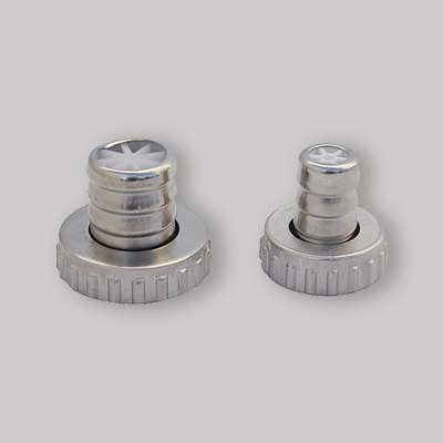 PORTAGOMMA CON GHIERA OTTONE BUGATTI 1/2" x 3/4"