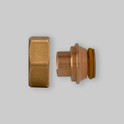 CODOLO RAME A SALDARE IN BRONZO TECO 3/4" x Ø 16mm