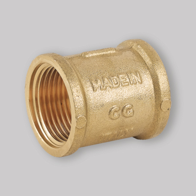 MANICOTTO FEMMINA/FEMMINA OTTONE GIALLO 1/2"