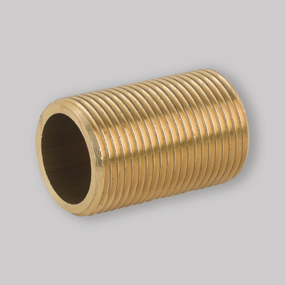 NIPLES TUTTO FILETTATO OTTONE GIALLO 3/4"