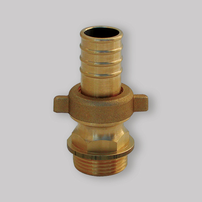 RACCORDO DIRITTO PER POMPA IN OTTONE 1"1/4 x 35