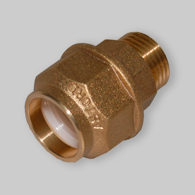 RACCORDO DIRITTO MASCHIO ANELLO RESINA 63 x 2"