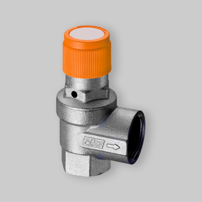 VALVOLA DI SICUREZZA PER IMPIANTI SOLARI FAR 1/2" BAR 2,5