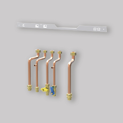 KIT DI INSTALLAZIONE SU INVOLUCRO AD INCASSO -